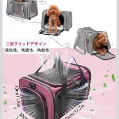ペット用キャリーバッグ☆子猫~成猫用☆子犬・小型犬用☆の画像