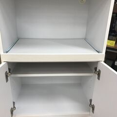 ＼家具＊家電のお店／【ｼﾞｬﾝｸﾞﾙｼﾞｬﾝｸﾞﾙ石川金沢店】食器棚 スリム/ブラウン W(幅)60×D(奥行き)39×H(高さ)180cmの画像