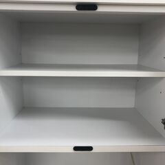 ＼家具＊家電のお店／【ｼﾞｬﾝｸﾞﾙｼﾞｬﾝｸﾞﾙ石川金沢店】食器棚 スリム/ブラウン W(幅)60×D(奥行き)39×H(高さ)180cmの画像