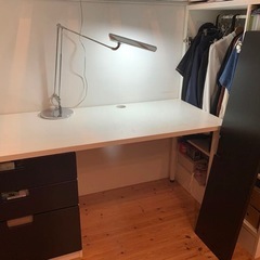 IKEA イケア STUVA ロフトベッド ブラックの画像