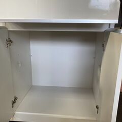 キッチンボード 白 ナフコの画像