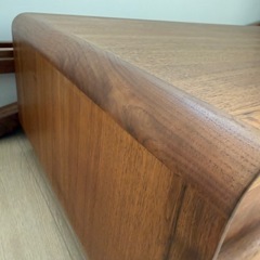 北米産ブラックウォールナット 無垢材 センターテーブル／収納キャビネットの画像