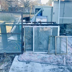 網戸色々！中古品になりす。の画像