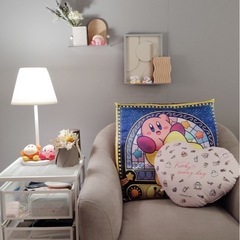 一人用ソファ グレー エメルの画像