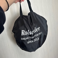 ポータブルゲージ 折りたたみ式・携帯用ペットボウル付の画像