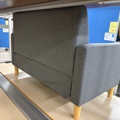 《リユースマン倉敷》ミニソファ 2人用布製 椅子 の画像