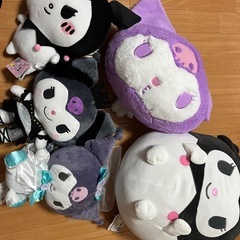 クロミぬいぐるみ5個
の画像