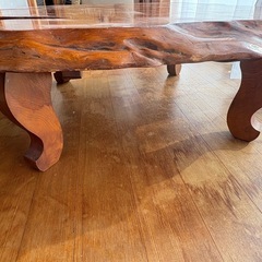 【お譲り先決定済み！！】木テーブル　★2025/12/31まで！！の画像