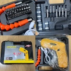 新品未使用品　コードレス電動ドライバー　家庭用　DIYなどにの画像