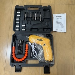 新品未使用品　コードレス電動ドライバー　家庭用　DIYなどにの画像