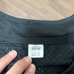 ロサンゼルス　レイカーズ　メッシュ
シャツの画像