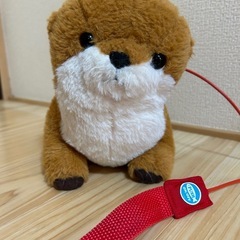 くったりカワウソお散歩ぬいぐるみの画像