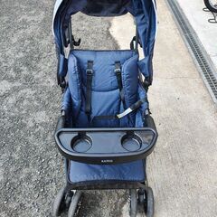 KATOJI二人乗りベビーカーの画像