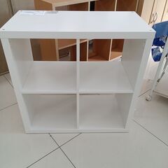 ★リユースのサカイ日立店★HJ8851  収納棚 ホワイト H76.5×D39×W76.5 クリーニング済み の画像
