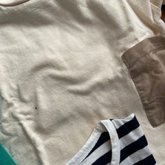 100センチトップス　薄手長袖セットの画像