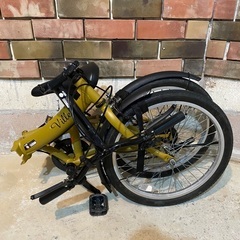 折りたたみ自転車の画像