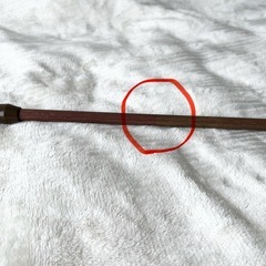 突っ張り棒　茶色の画像