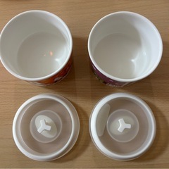 【中古】蓋付きムーミン小鉢×２個セットの画像