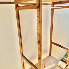 無印良品　ハンガーラックの画像