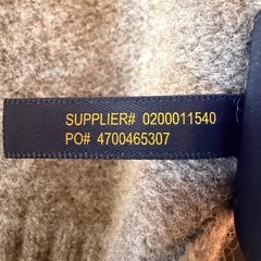 Polo Ralph Lauren グレー ジップアップセーター Lの画像