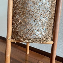 フラワースタンド　バンブー　観葉植物　　　の画像