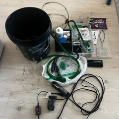 サンゴ水槽セット60サイズ 台＋蓋  外部フィルター+  ライト　の画像