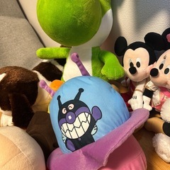 ぬいぐるみ　ディズニー　アンパンマン パウパトなど の画像