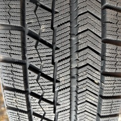 ブリヂストンVRX☆155/65R14☆イボ残り有のほぼ新品、倉庫長期保管品4本セットの画像