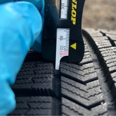 ブリヂストンVRX☆155/65R14☆イボ残り有のほぼ新品、倉庫長期保管品4本セットの画像