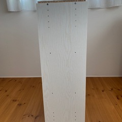 カラーボックス　ホワイト　2段の画像