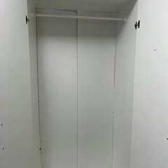 無料！ベッド＋大型クローゼット＋全身鏡 自取限定｜三者まとめて取りに来られる方優先の画像