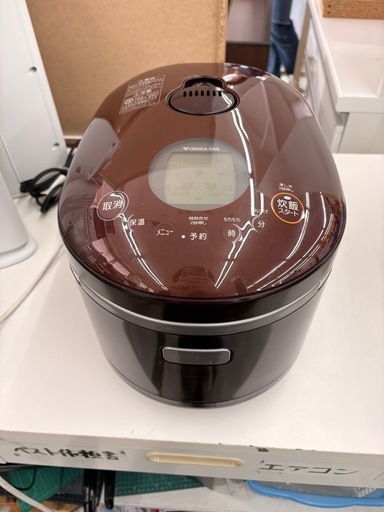 Rinnai ガス炊飯器 5.5合炊き 111-R560 2017年製 都市ガス用