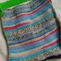 手編みミニショルダーの画像