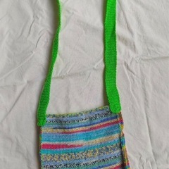 手編みミニショルダーの画像