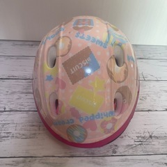 幼児用ヘルメット　女の子　ピンク　　47-52cm 自転車用の画像