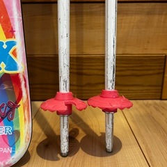 スキーセット⭐︎KAZAMA 106cm  Hart 80cmの画像