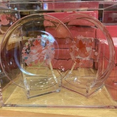 新品　ディズニーリゾート限定品　プレート　２枚セット　ミニーの画像