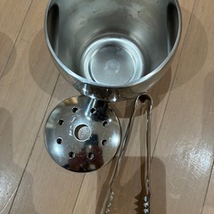 Alessiアレッシイアイスバケット アイスペール 氷入れ ステンレストング付きの画像