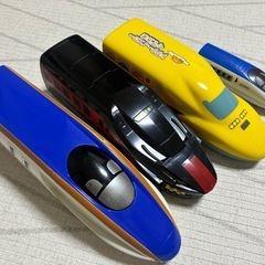 新幹線　容器　おもちゃの画像