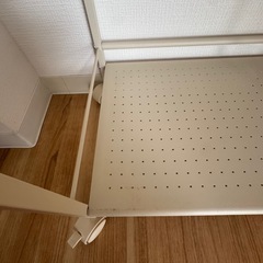 キャスター付き スチールラックの画像