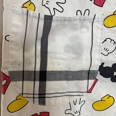 保育士エプロン　ミッキー☺︎の画像