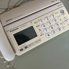 【ジャンク品扱い】電話機、ファックス　Panasonic KX-PW320-W　の画像