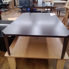 ★リユースのサカイ水戸店★ NITORI 折りたたみテーブル ダークブラウン H32×D75×W120 クリーニング済み MT6926の画像