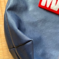 マーベル　バッグ　紺　の画像