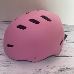 リップスライド　キッズヘルメット　スケートボード　女の子　ピンクの画像