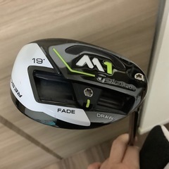 【美品】テーラーメイド M1レスキュー 19度　フレックスSの画像