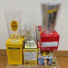 角ハイボールオリジナルタンブラー1個＆エビスビールスペシャルタンブラー1個＆こだわり酒場特製タンブラー2個の画像