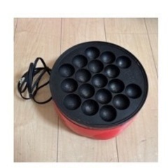 タコ焼き器、額の画像