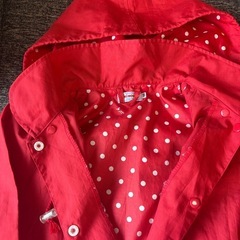 ミキハウスレインコート120の画像