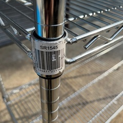 Luminous ルミナス メタルラック 棚 3段 約横151.5cm奥行き45.5cm SR1545の画像